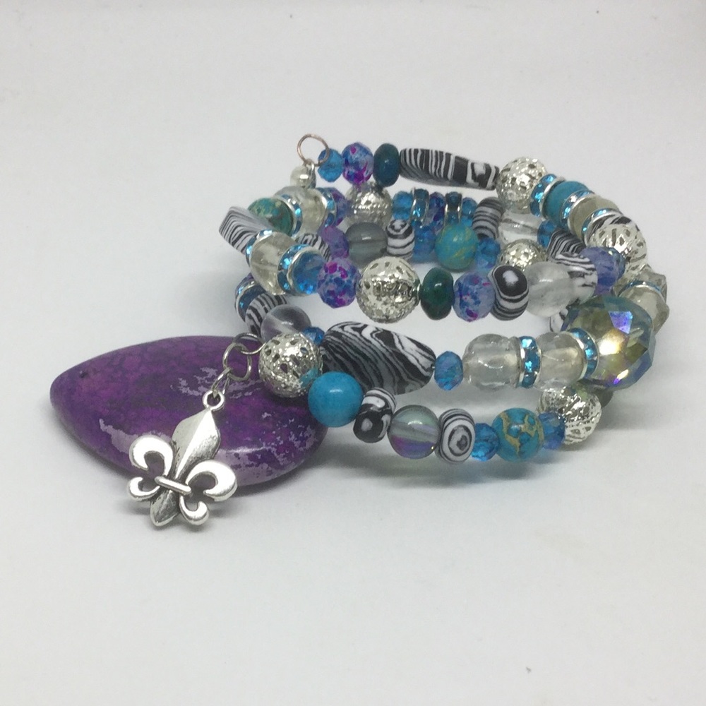 Fleur de Lis bracelet